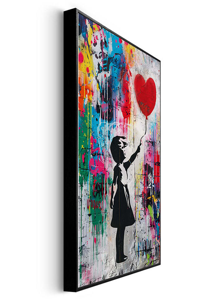Orangewallz 9er-Set: Gerahmte Kunstdrucke 