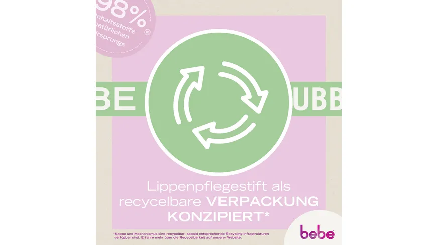 bebe Lippenpflege 3in1 Repair 4.9 g