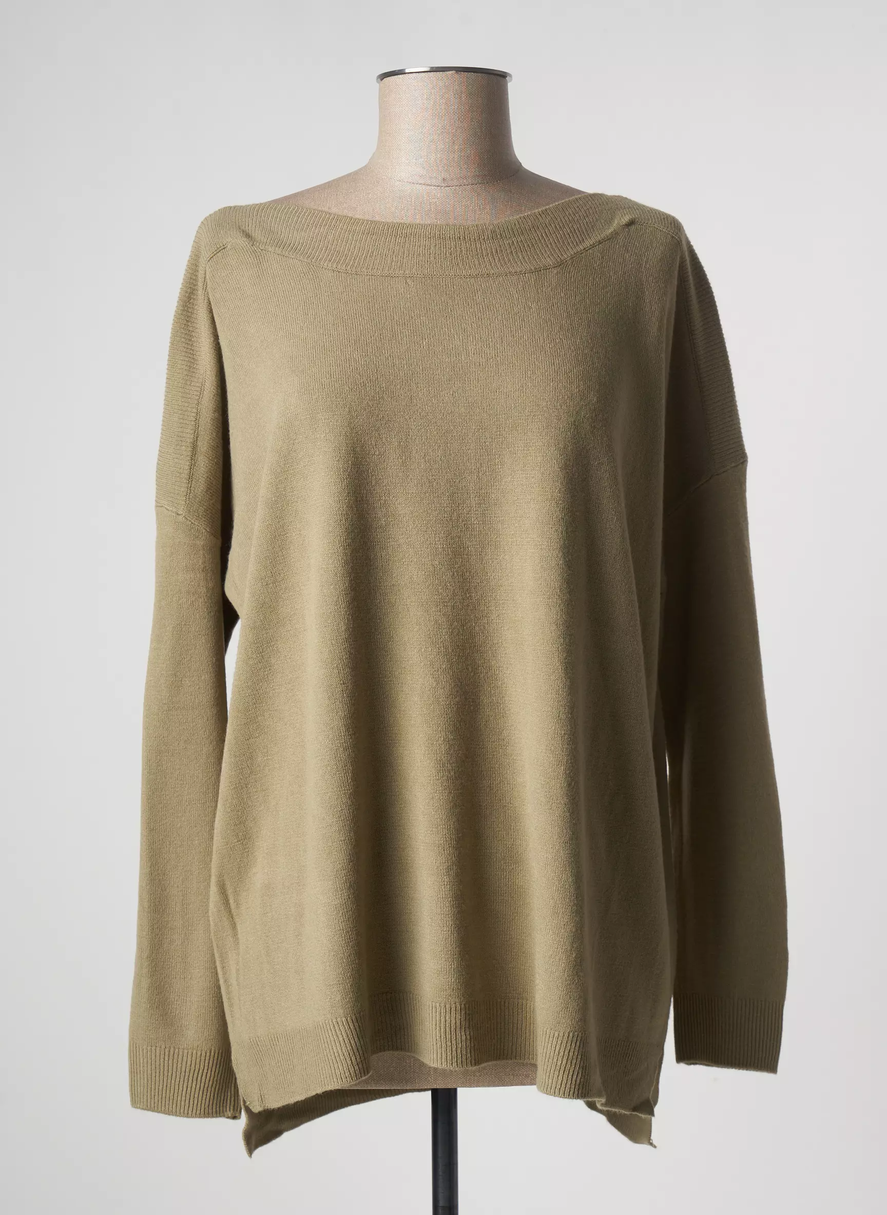 Only Pull Tuniques Femme couleur vert