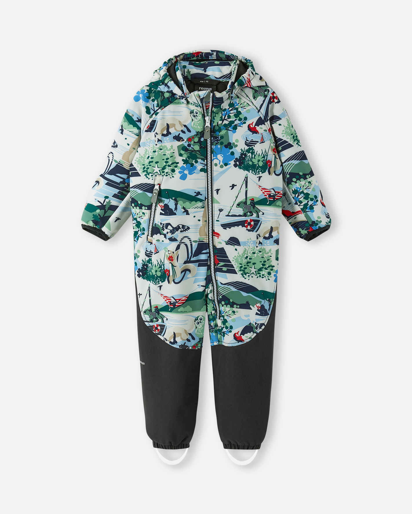 Kleinkinder Softshell Overall Mjosa