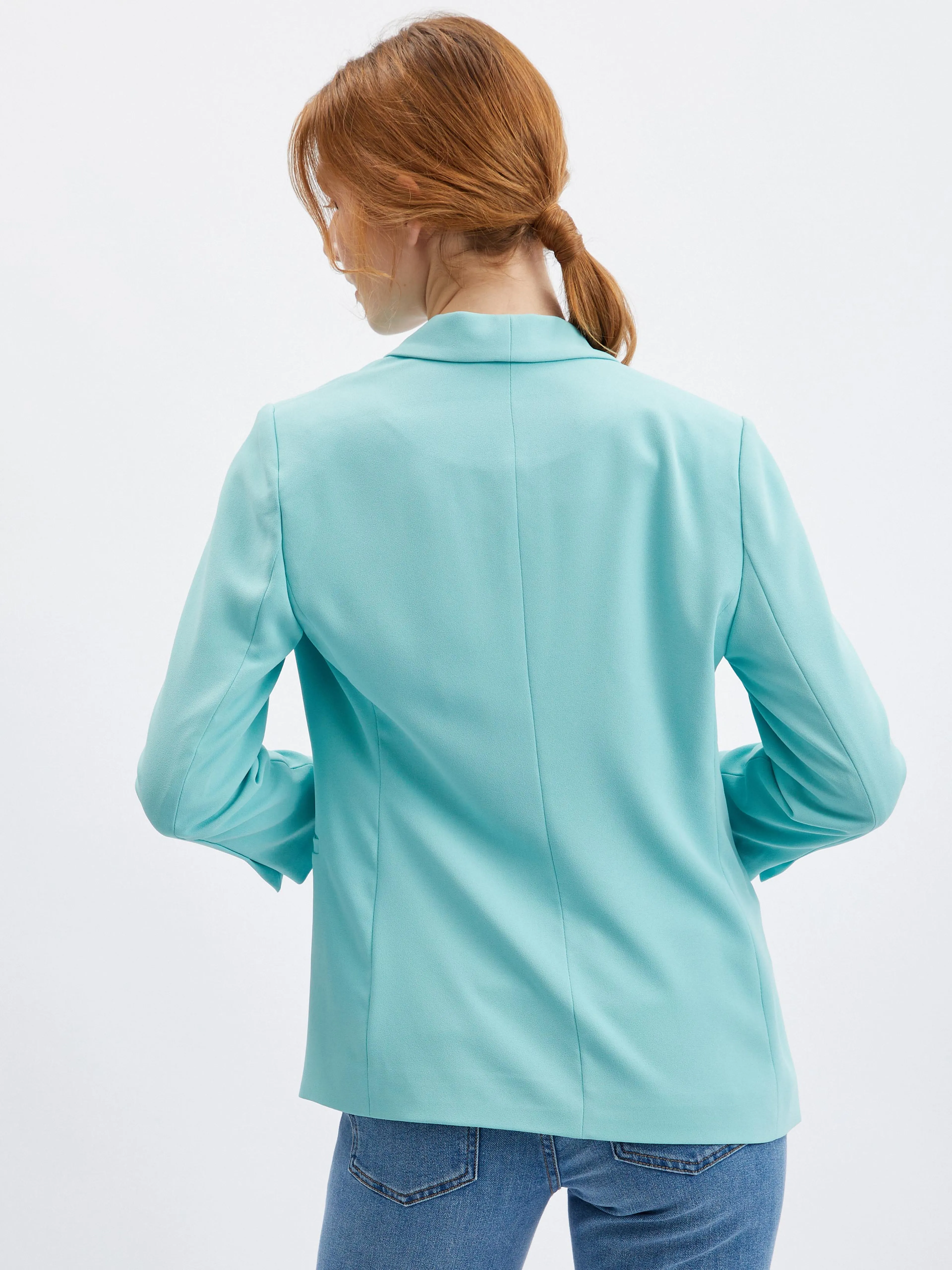 Hellblaue Damenjacke ORSAY