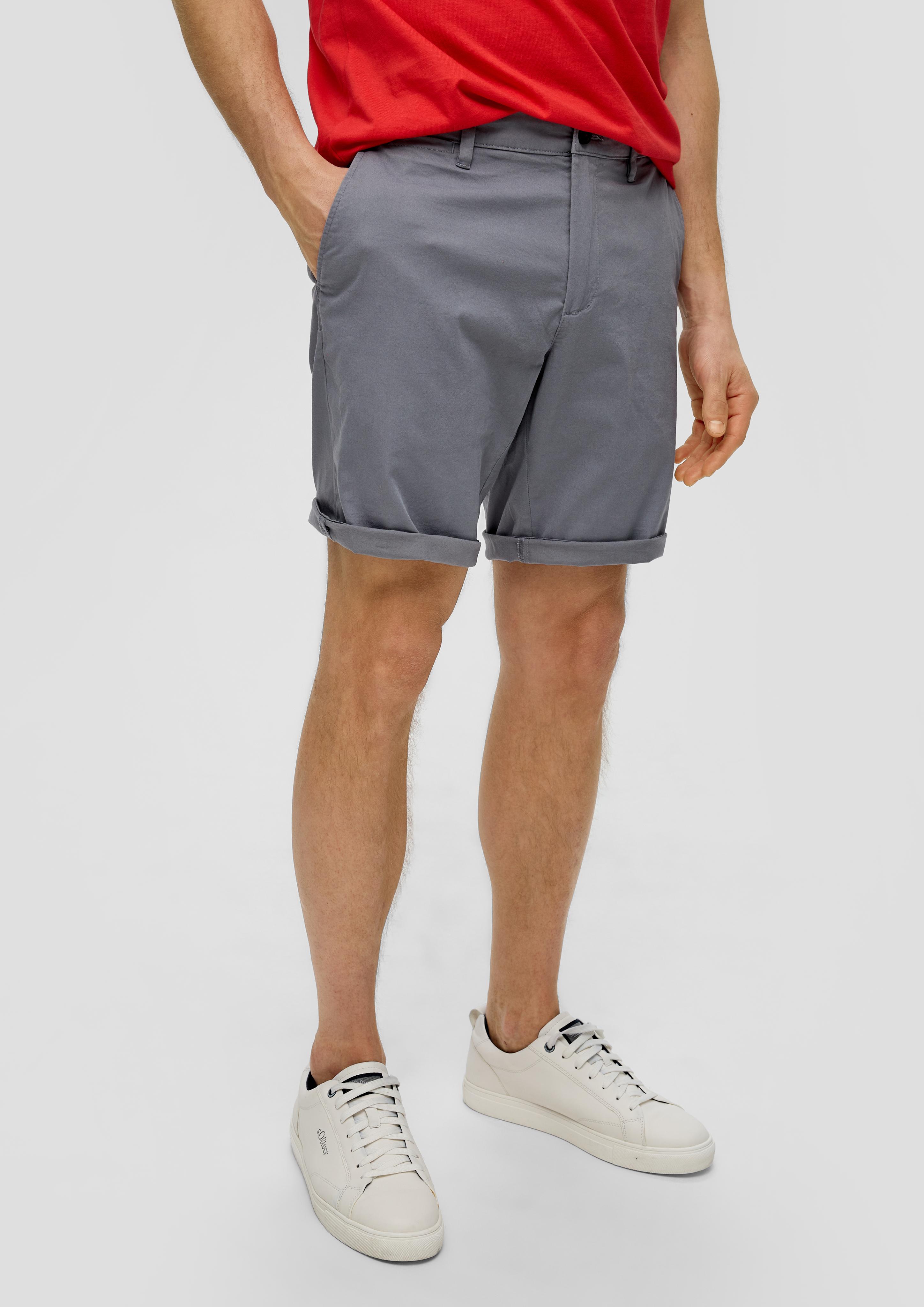 Slim Fit: Bermuda aus Baumwollstretch  2143799-9500