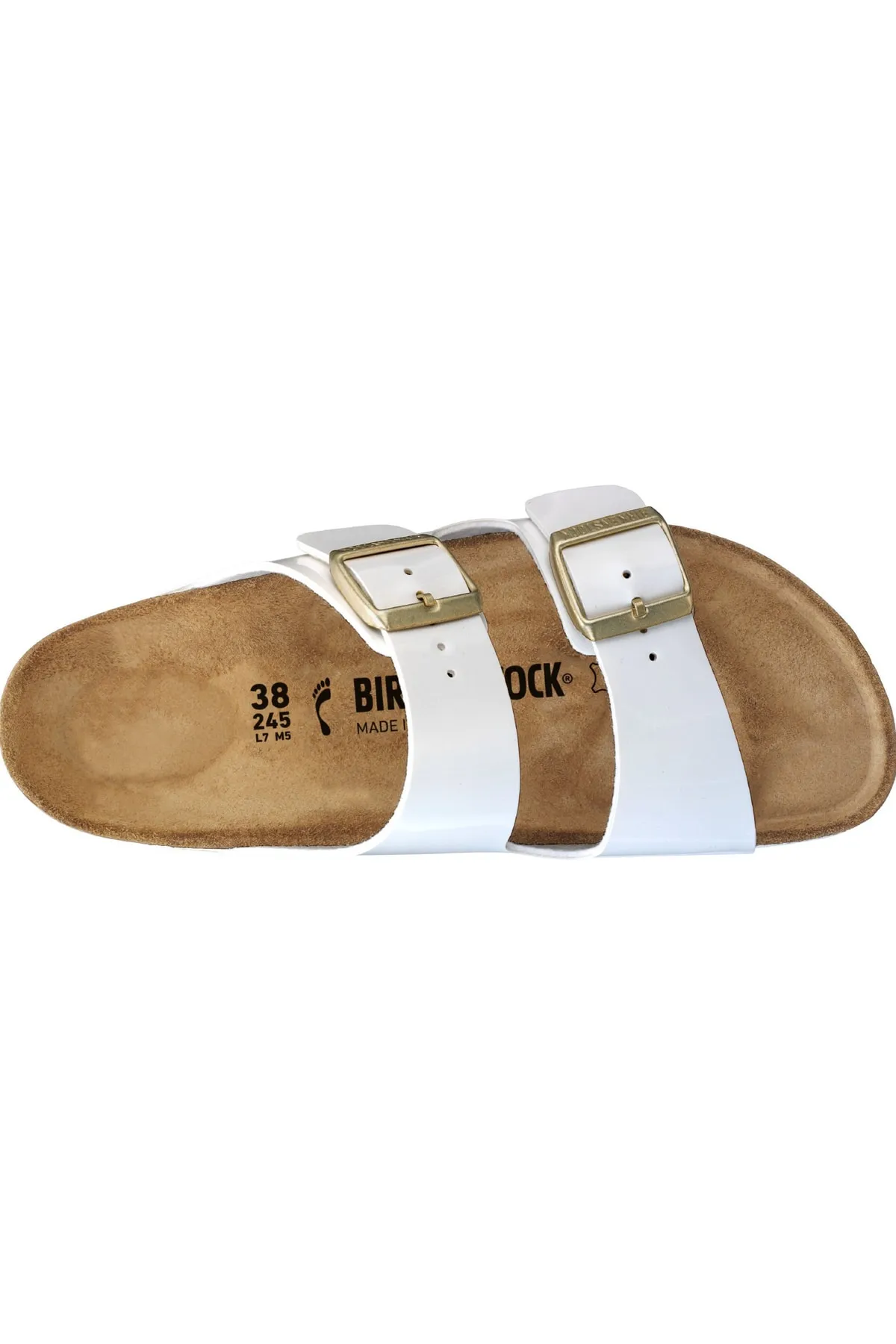 Birkenstock  Sandalette - Weiß - Flacher Absatz