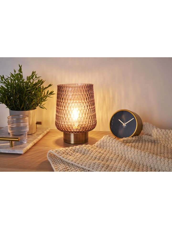 Pauleen Sparkling Glamour mobile Tischleuchte Timer Batterie Grau günstig kaufen onesize