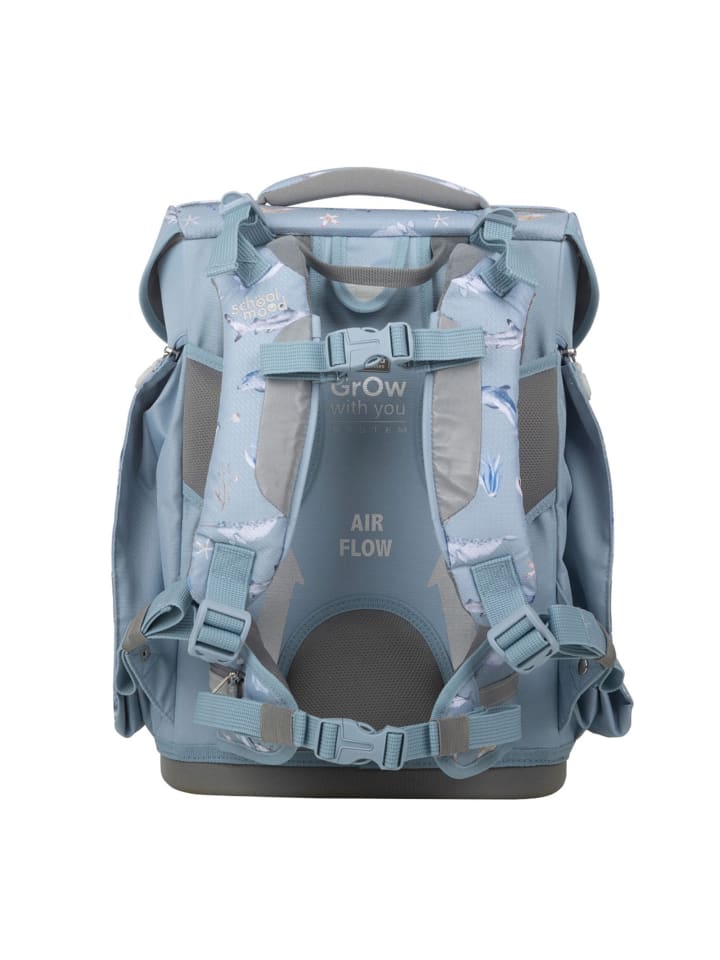 SCHOOL-MOOD Champion Maxx Schulranzen-Set in Aqua günstig kaufen onesize