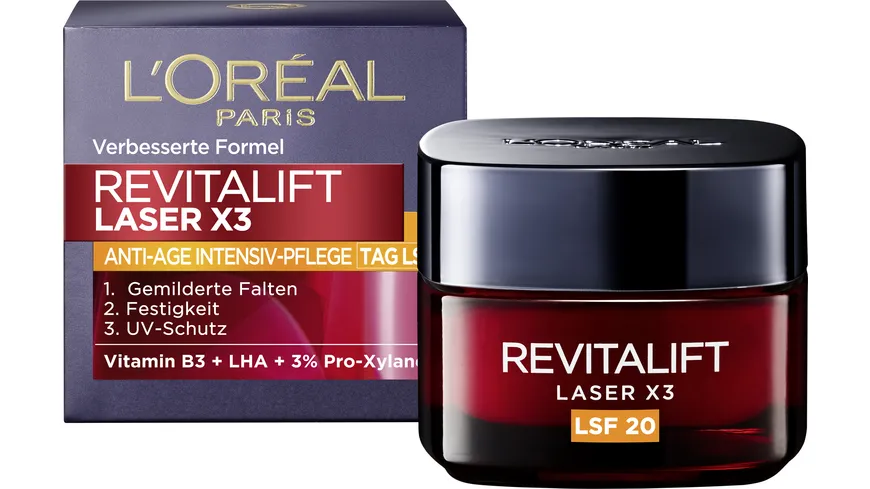 L'Oréal Paris Revitalift Laser X3 Anti Age Tagescreme LSF 25 50 ml