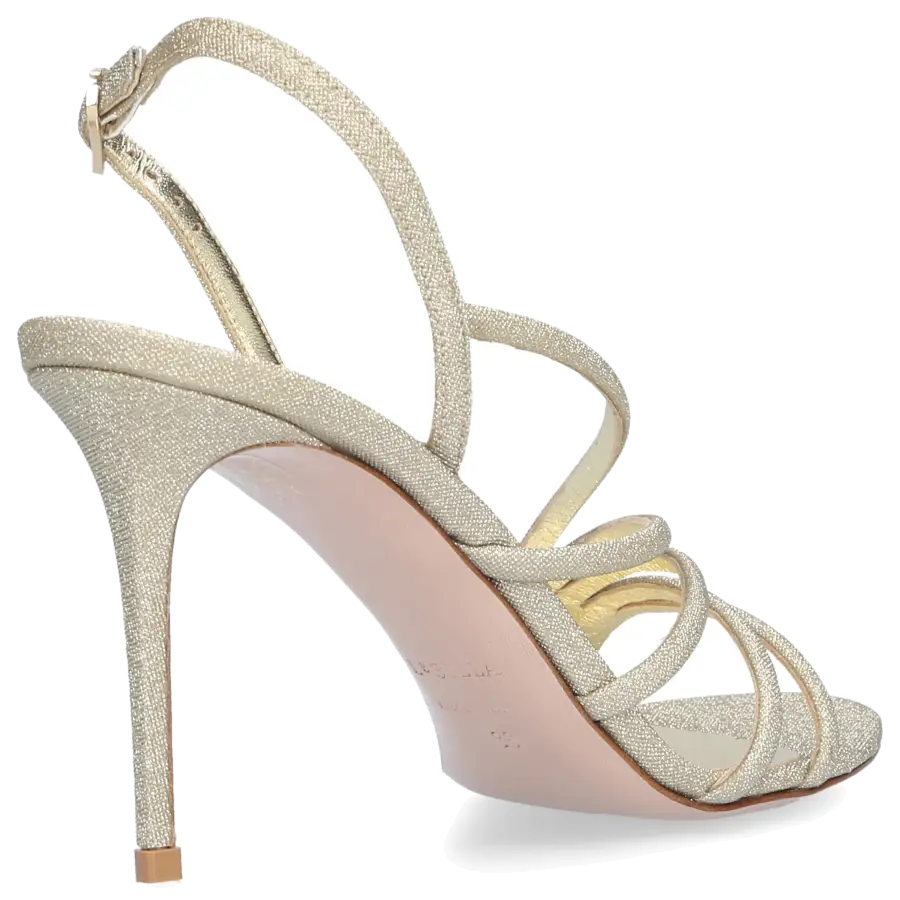 Le Silla - Sandalen SCARLET 85 Textil - gold