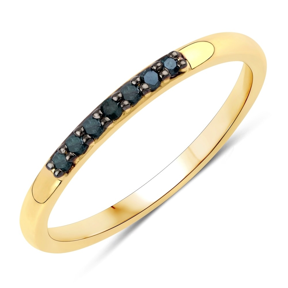Rafaela Donata Bague Argent sterling Diamant en Or jaune Bague