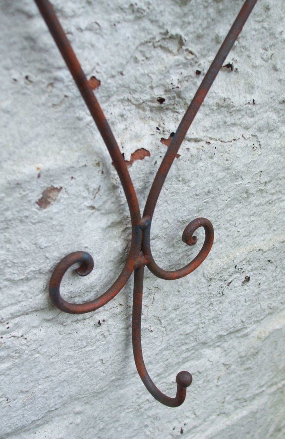 Deko-Impression Wandhaken Verzierter Wandhaken, Haken, Herz, Wandhalter, Eisen, (1-St)