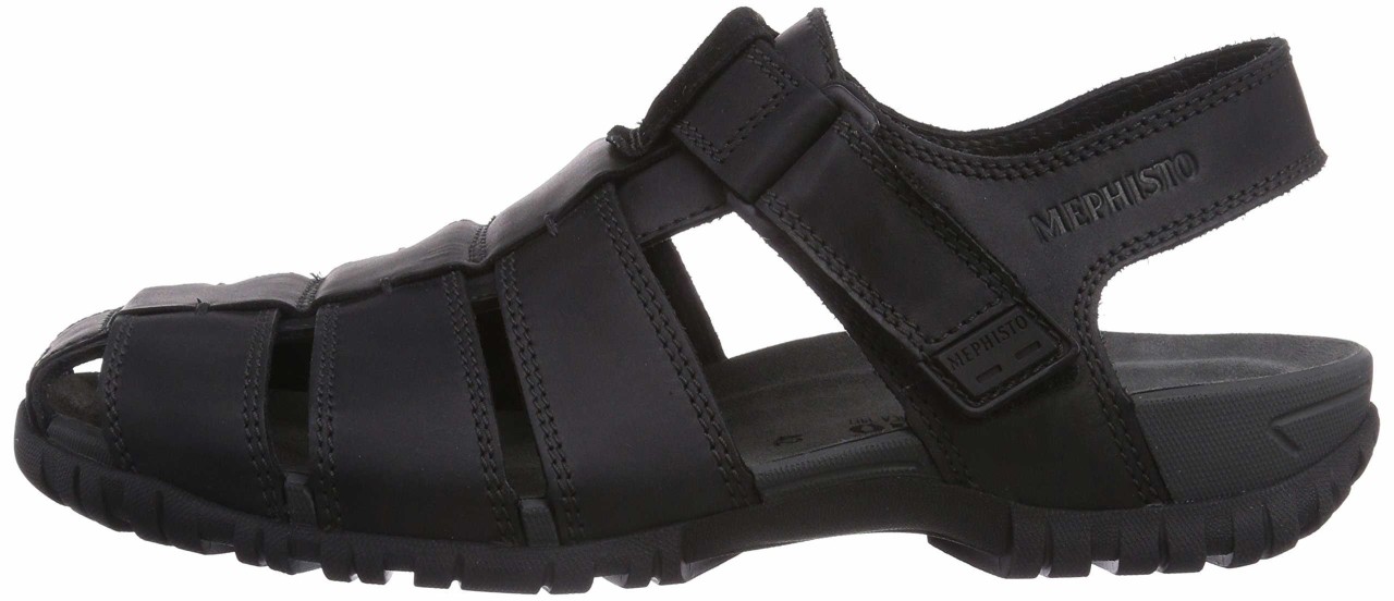 MEPHISTO Komfort Sandalen schwarz