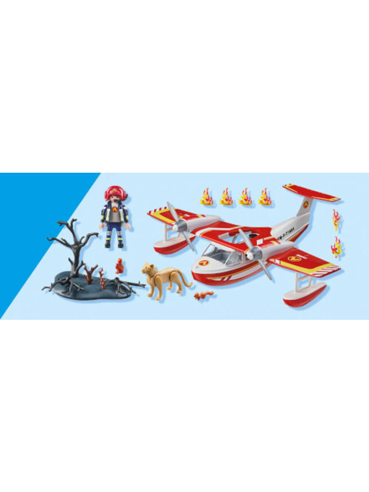 Playmobil Spielfigur Set Action Heroes Feuerwehrflugzeug mit Löschfunktion, 4-10 Jahre günstig kaufen onesize