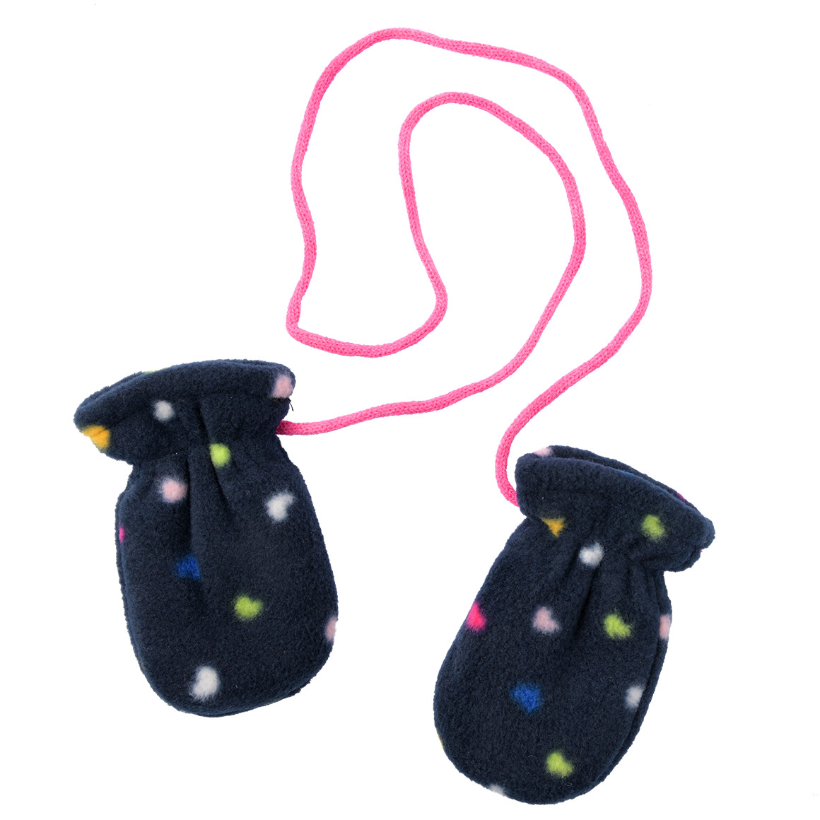 Baby Fäustlinge mit Herz-Allover