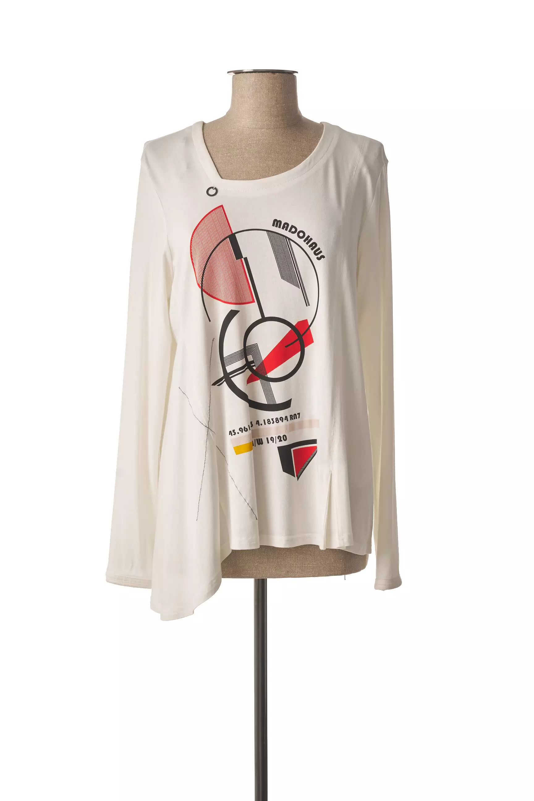 Mado Et Les Autres Tshirts Femme couleur blanc