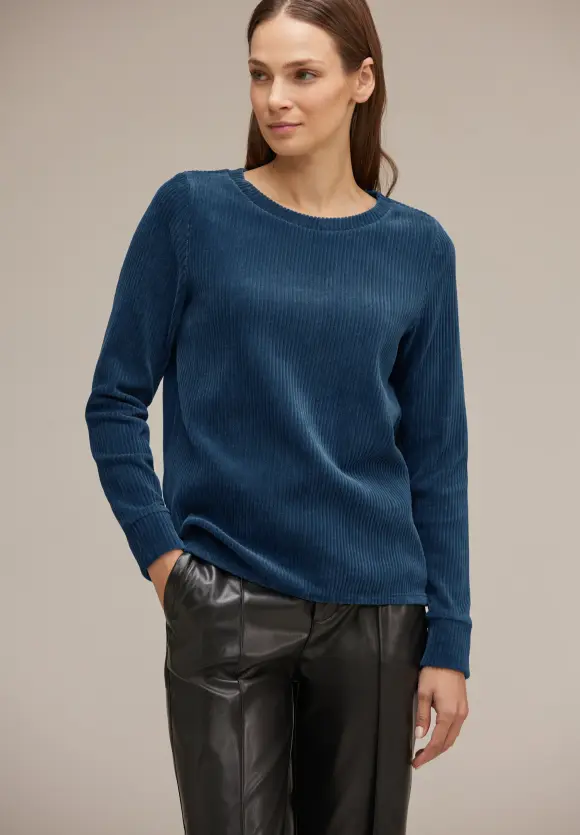 Street One Cord Langarmshirt