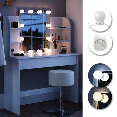Y&D Premium Line Lichterkette LED-Beleuchtung FÜR Schminktisch Frisiertisch Lichter für Make-Up