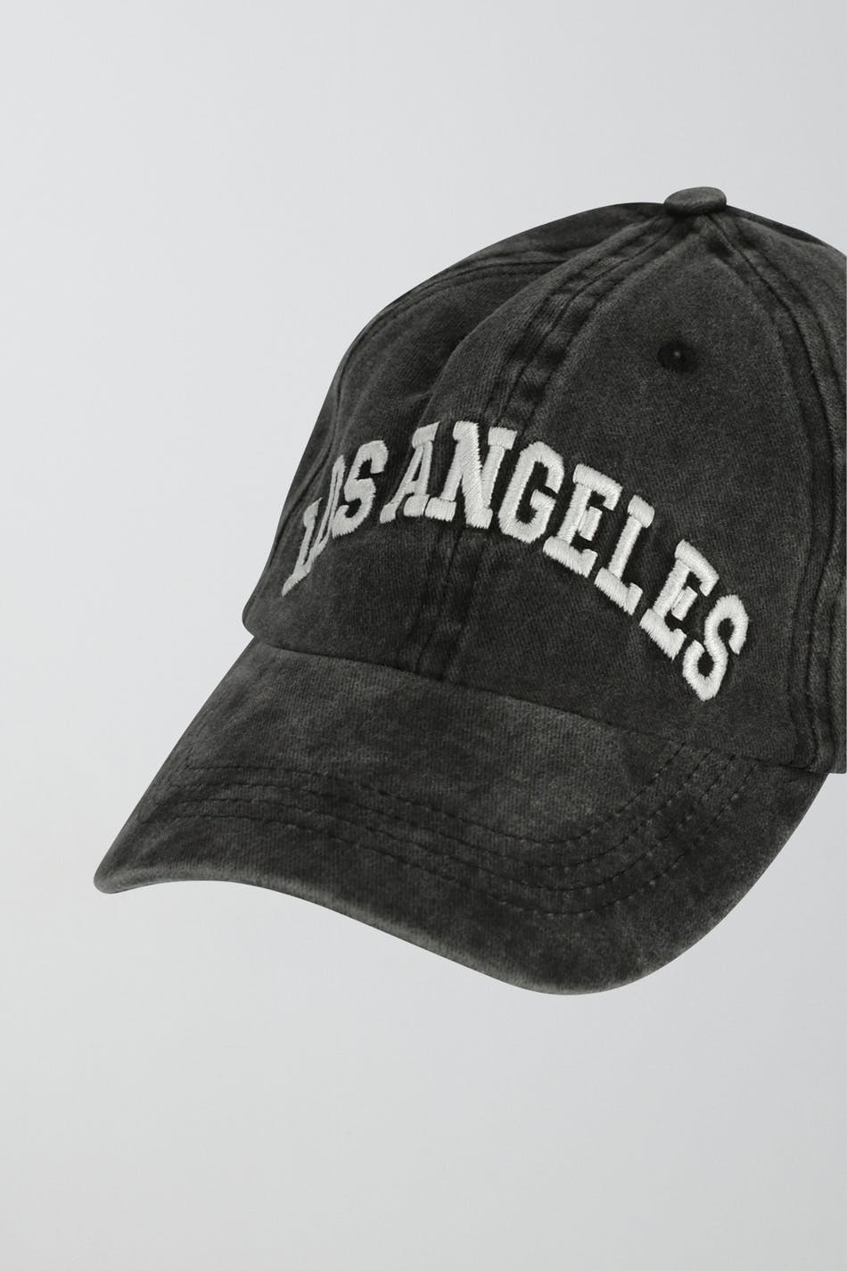 Washed cotton cap
