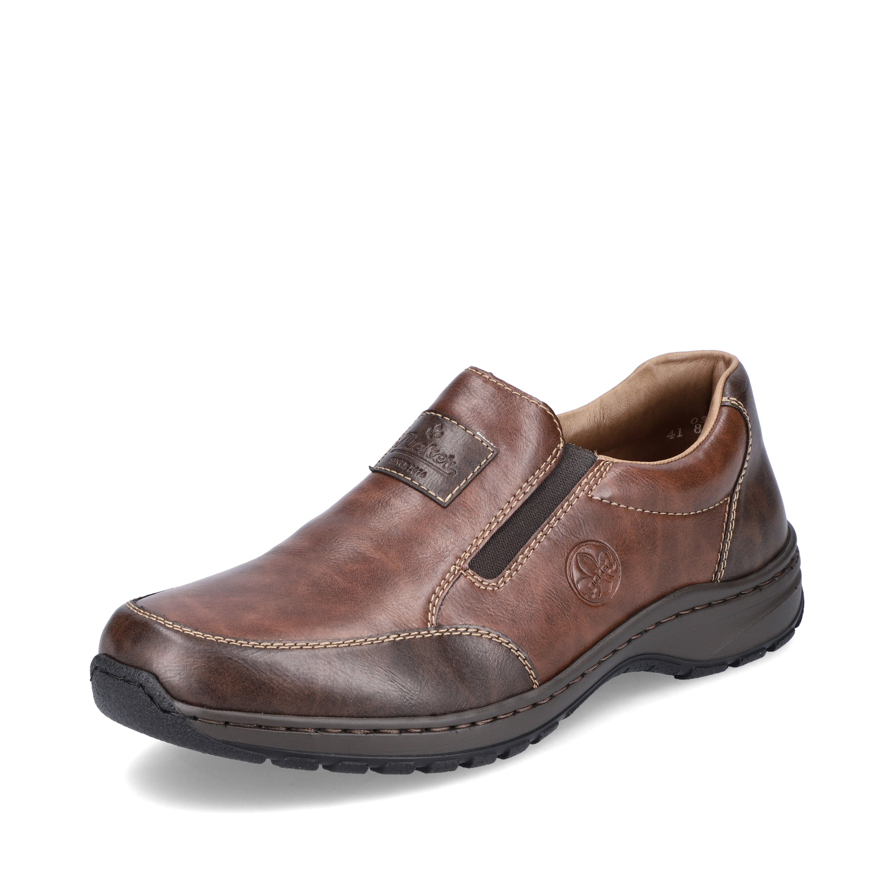 Rieker Herren Slipper nougatbraun