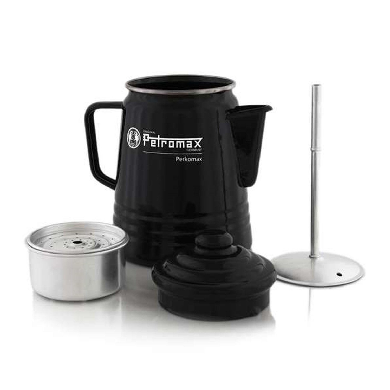 Petromax Perkolator Petromax Perkolator per-9-s Kaffee Tee Kanne Kocher 1,3l schwarz, 1.3l Kaffeekanne