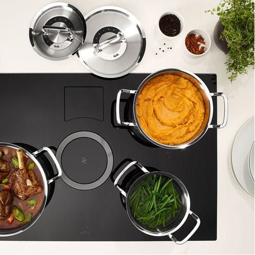 Original-Profi Collection® 5-teiliges Topfset mit Stielkasserolle