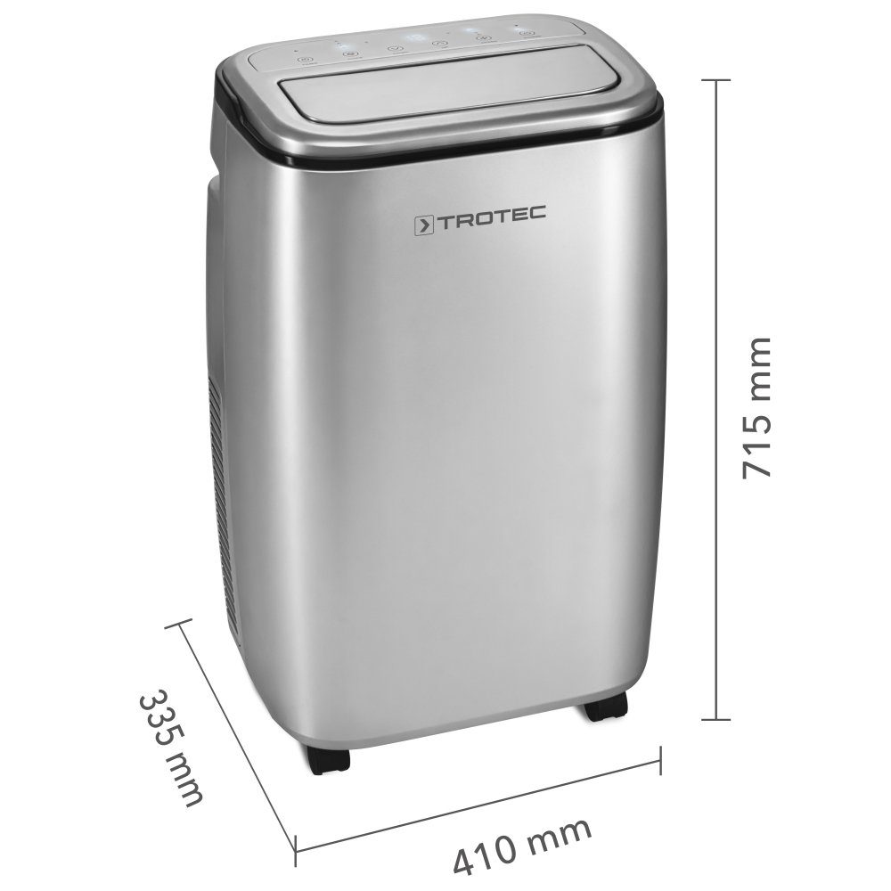 TROTEC 3-in-1-Klimagerät PAC 3810 S, Geeignet für Räume bis 50 m² / 125 m³