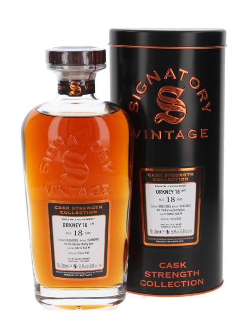 Orkney First Fill Oloroso Sherry Butt Cask Strength Collection 0,7 l·55,8 % vol