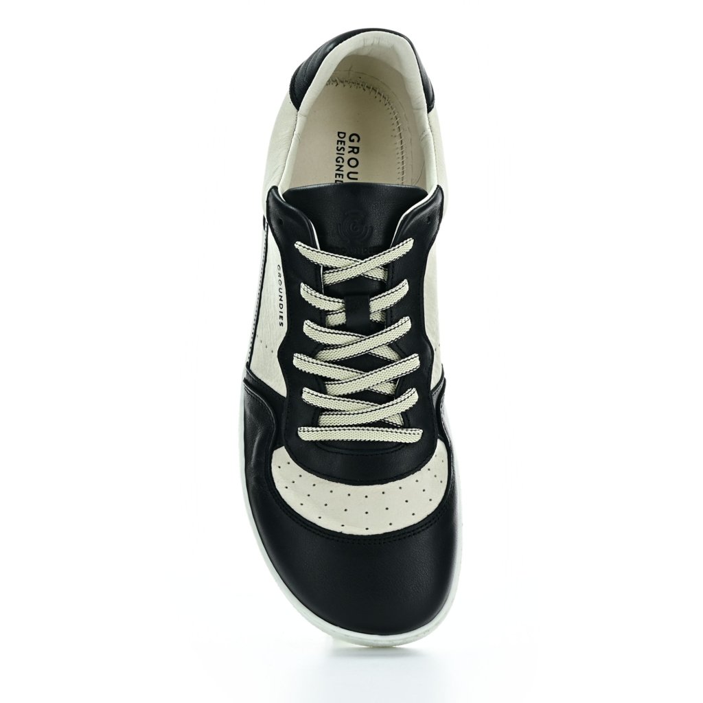Groundies Nova Special Black/White Barfußsneaker