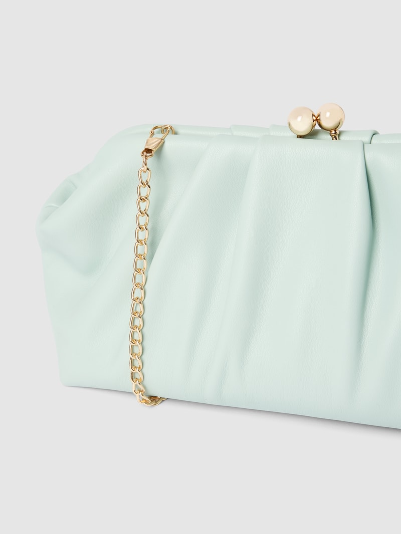 Handtasche in Leder-Optik in mint