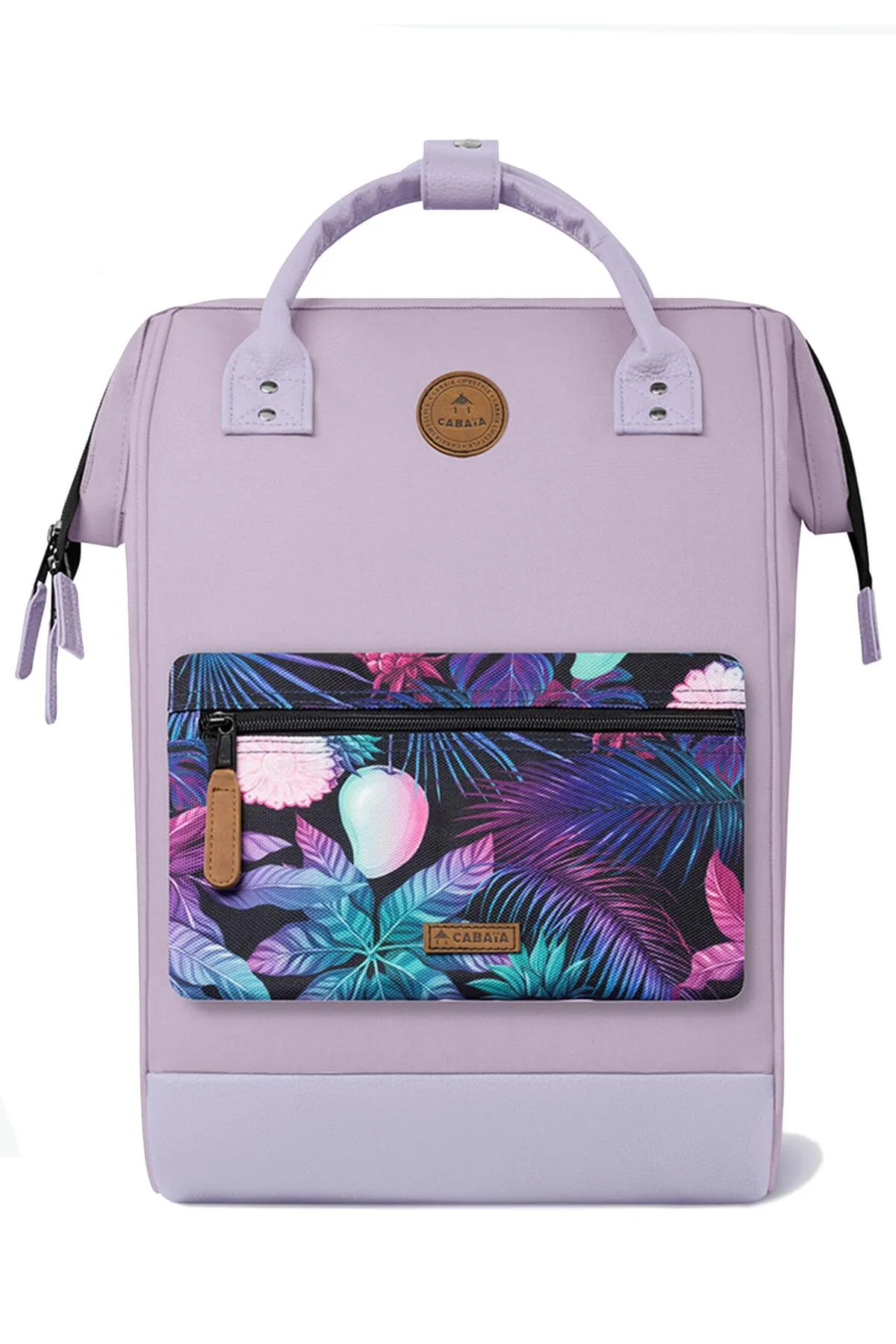 Cabaia  Rucksack - Lila - Unifarben