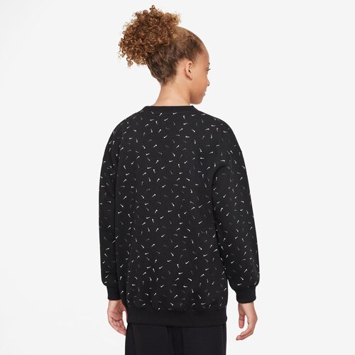 KINDER SWEATSHIRT G NSW ICON FLC CREW LOGO PRNT
