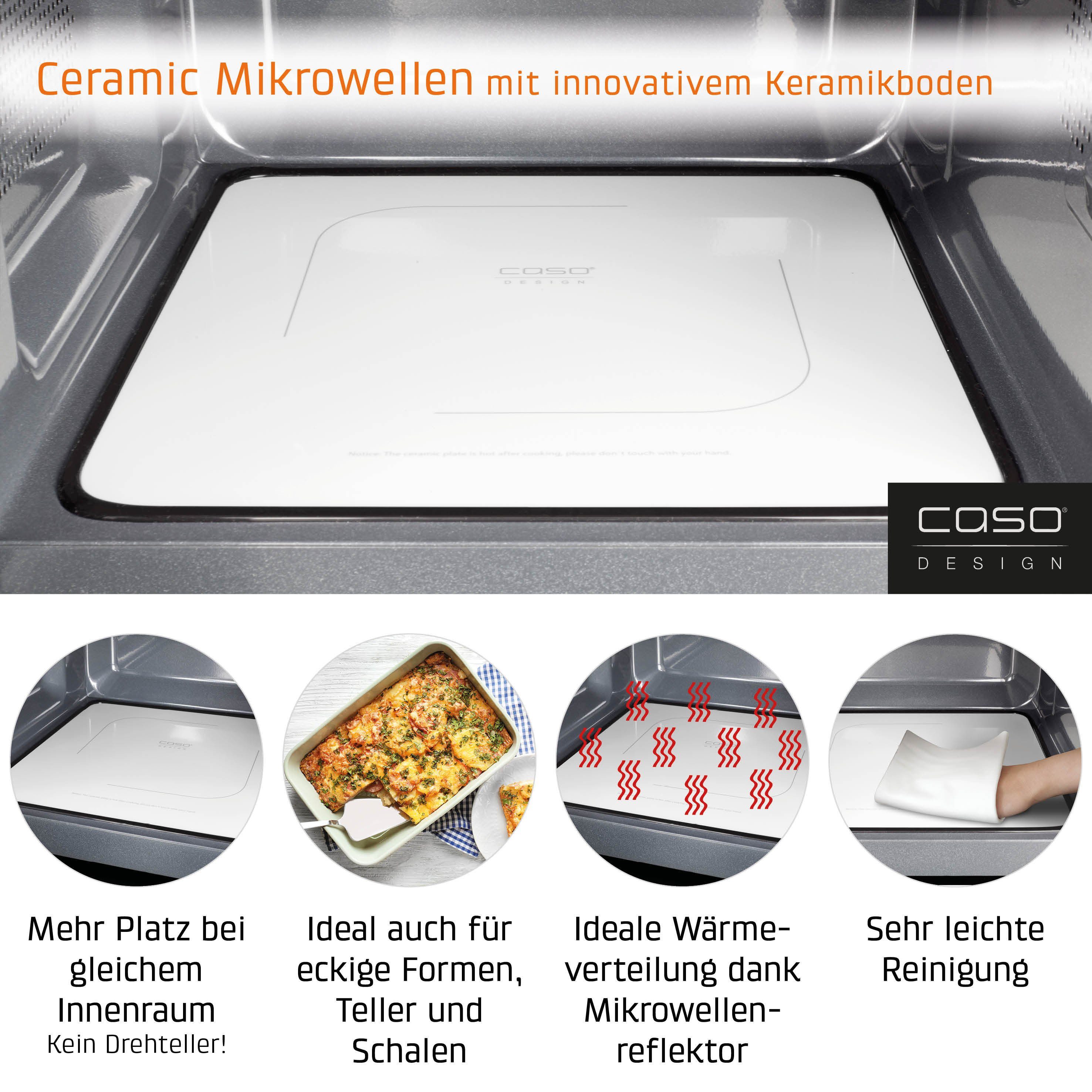 Caso Mikrowelle 3336 MI 30 Ceramic, Mikrowelle, 30 l