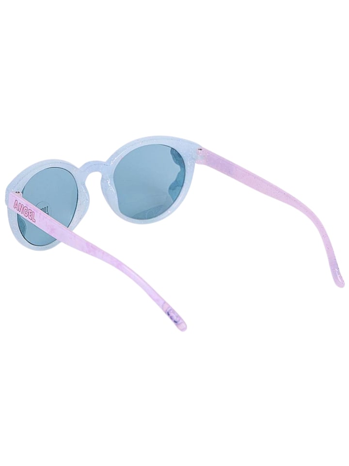 Lilo & Stitch Sonnenbrille mit Glitzerdetails Stitch & Angel  in Hellblau günstig kaufen onesize