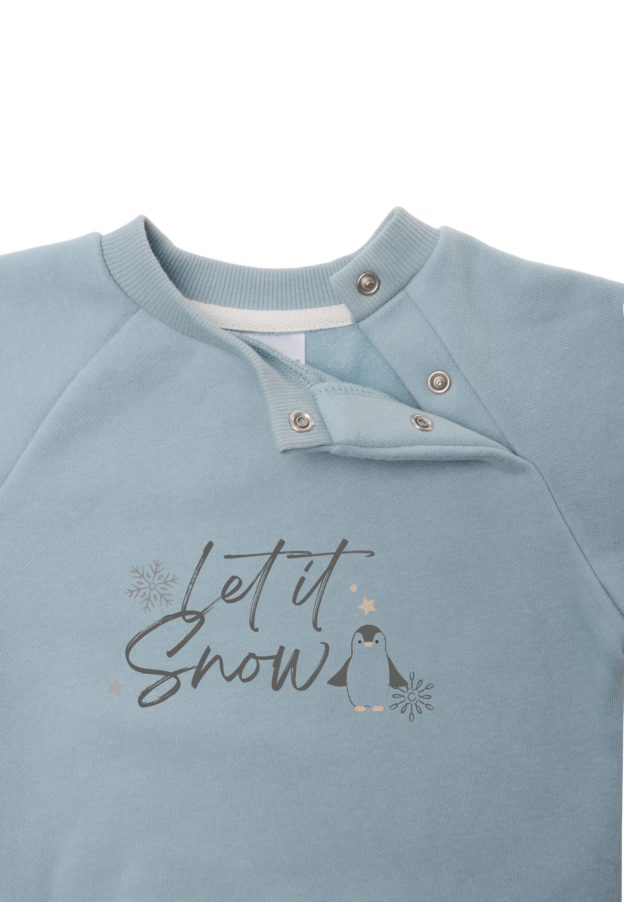 Liliput Sweatshirt let it Snow mit Rundhalsausschnitt