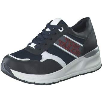 Tom Tailor Keilsneaker in blau