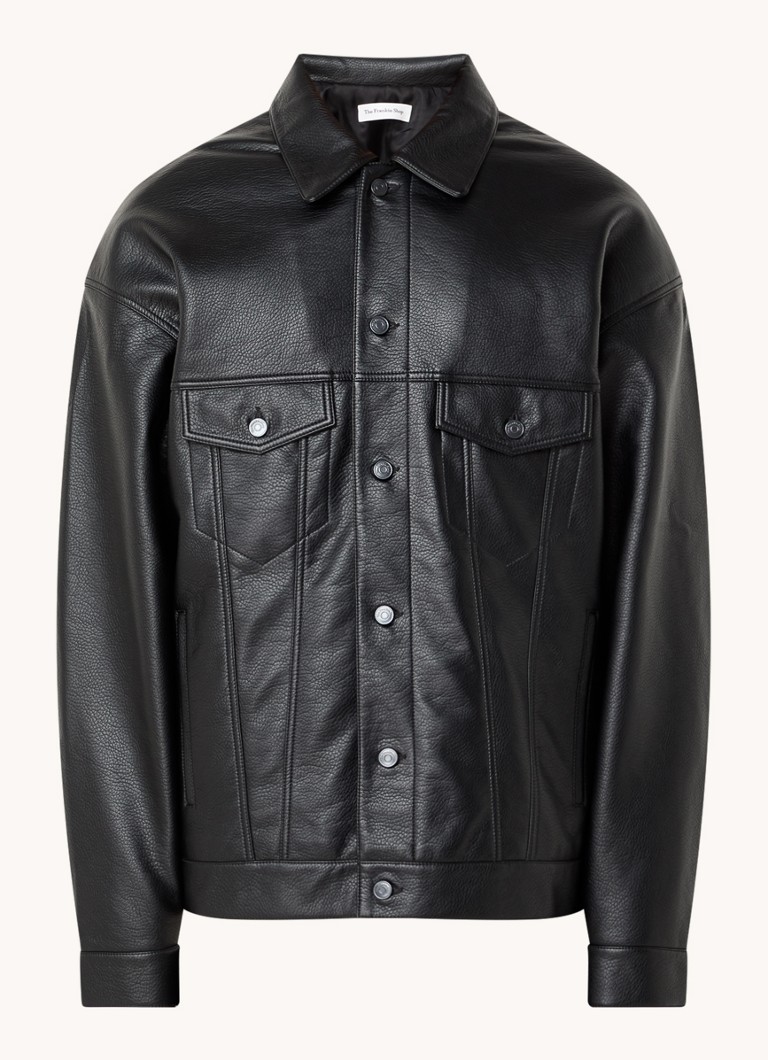 The Frankie Shop Conan jacket made of imitation leather