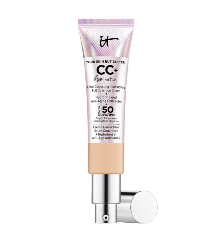 IT COSMETICS-Your Skin But Better™ Cc+ Cream Illumination-Crème Correctrice Illuminatrice Haute Couvrance + Sérum Hydratant Anti-Âge SPF 50+