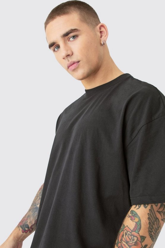 Oversize T-Shirt mit Schlangenprint Renaissance-Print