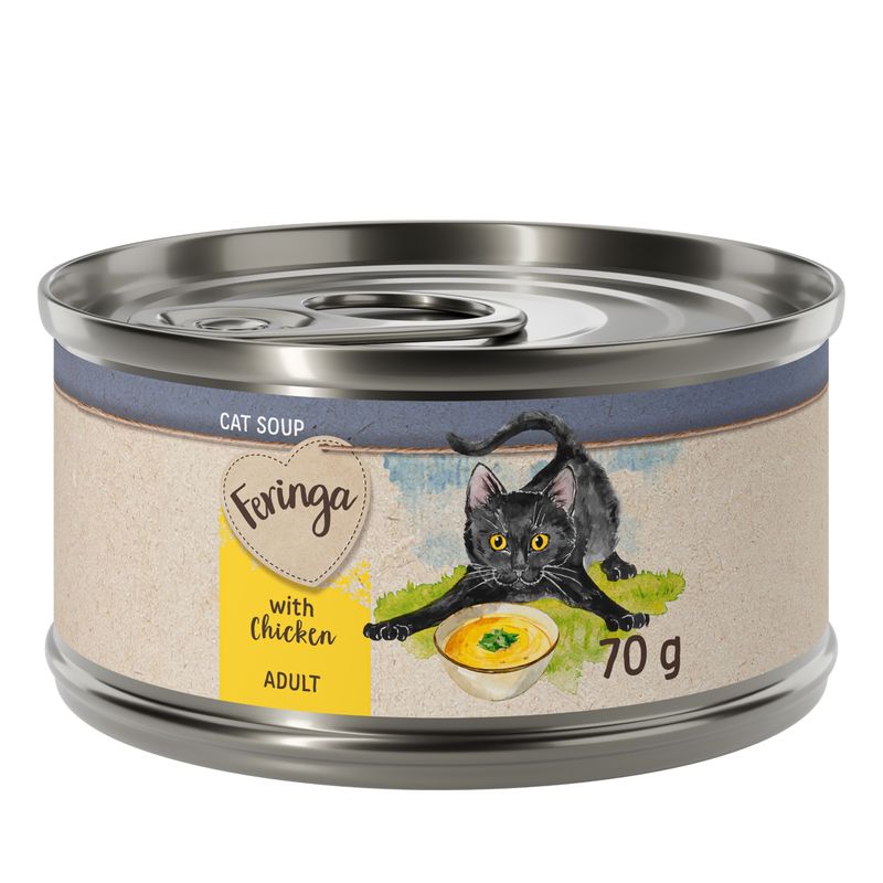 Sparpaket Feringa Katzensuppe 24 x 70 g zu TOP-Preisen | bitiba %