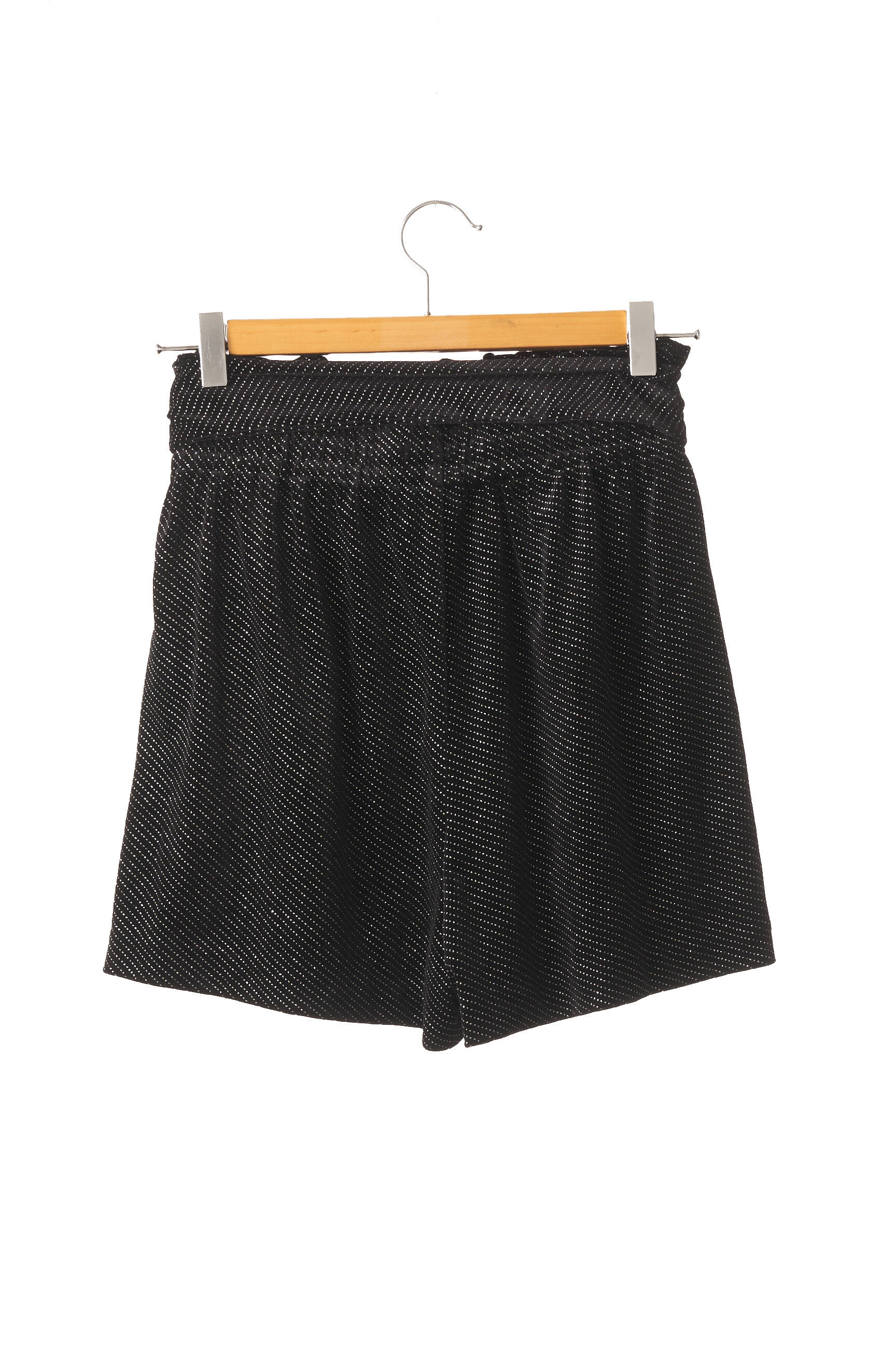 Zara Shorts 1 Femme couleur noir