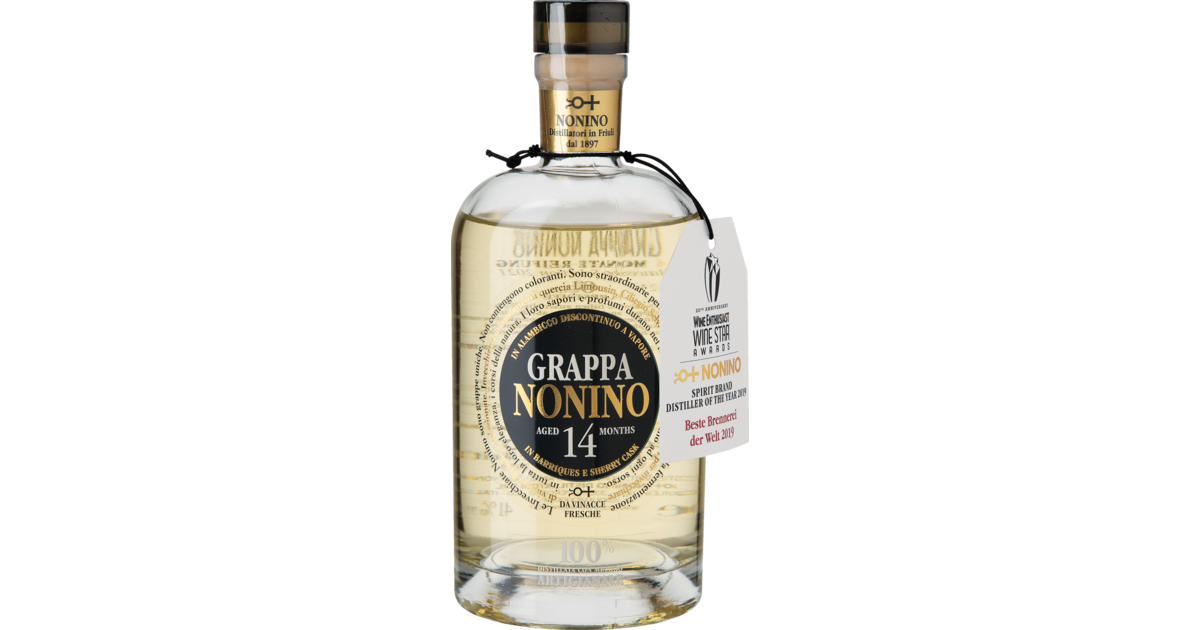 Nonino Grappa invecchiata 14 mesi
