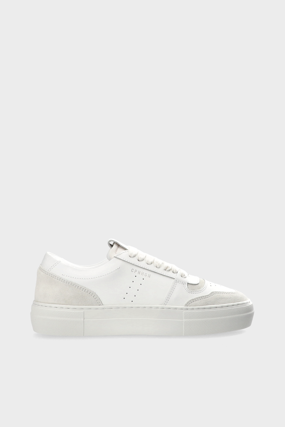 CPH689 leather mix white