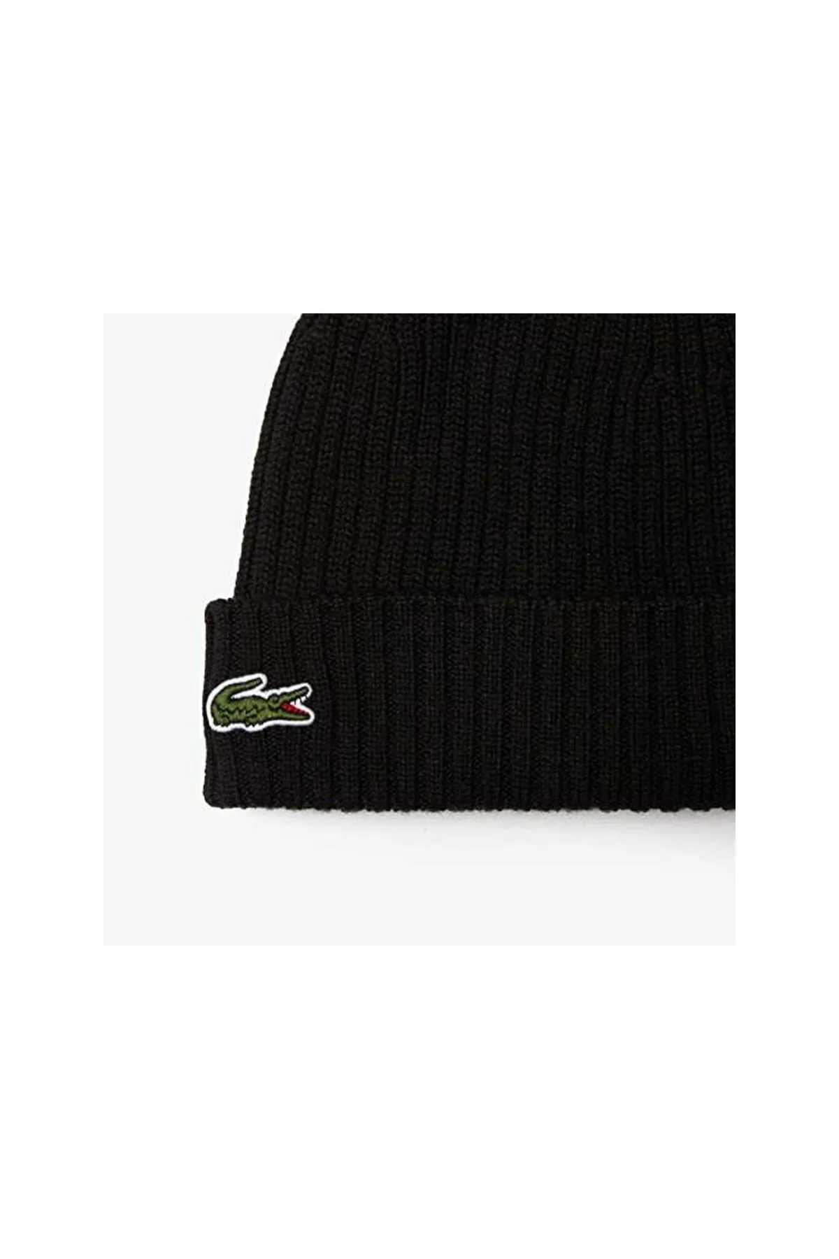 Lacoste  Mütze - Schwarz - Strukturiert