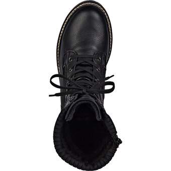 Remonte Schnürstiefel in schwarz