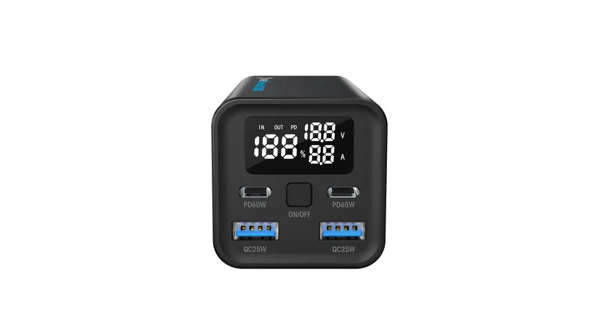 XLayer Power Bar 20.000 mAh 65W PD Black