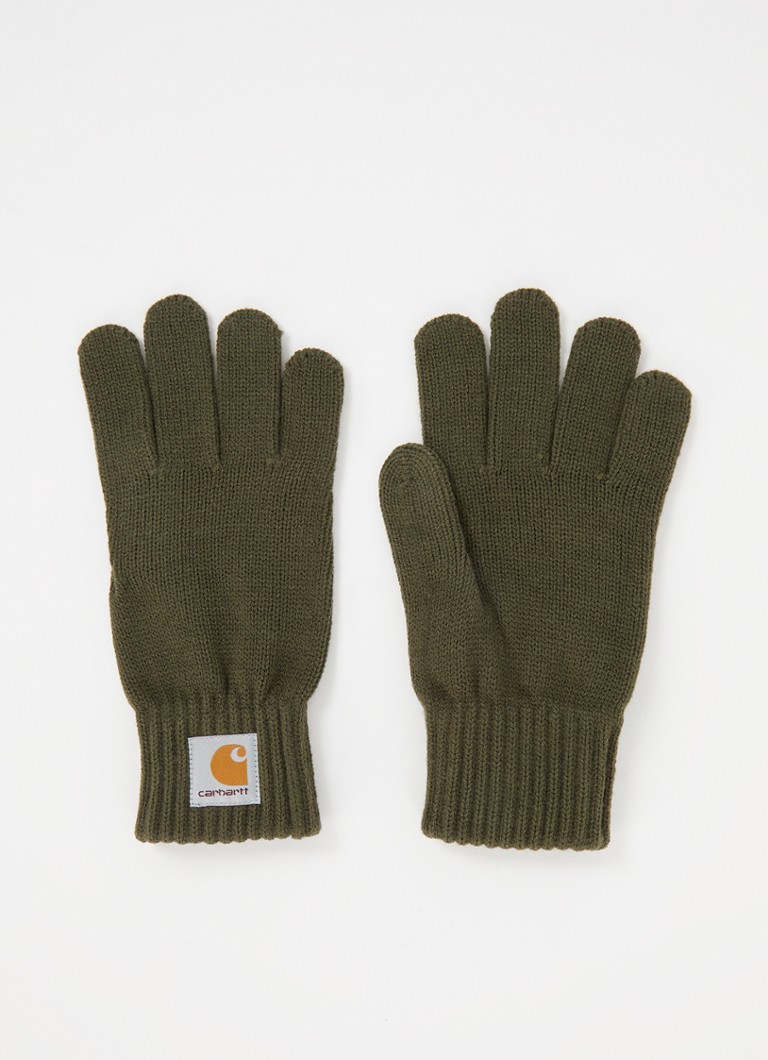 Rękawiczki dzianinowe z logo Carhartt WIP