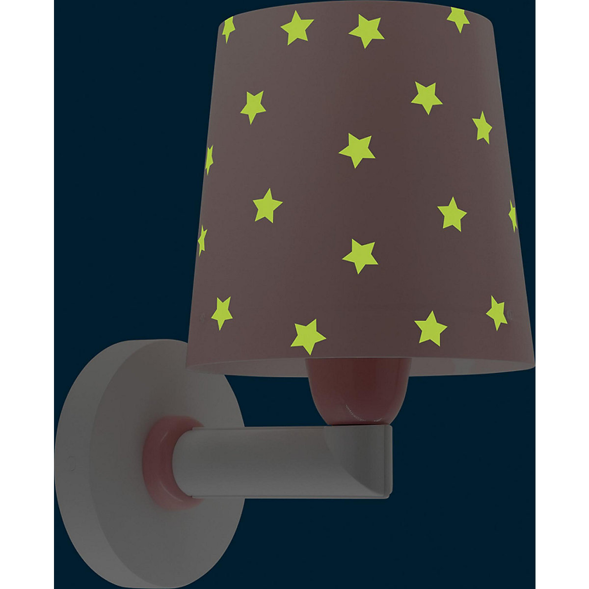Wandleuchte Star Light, pink