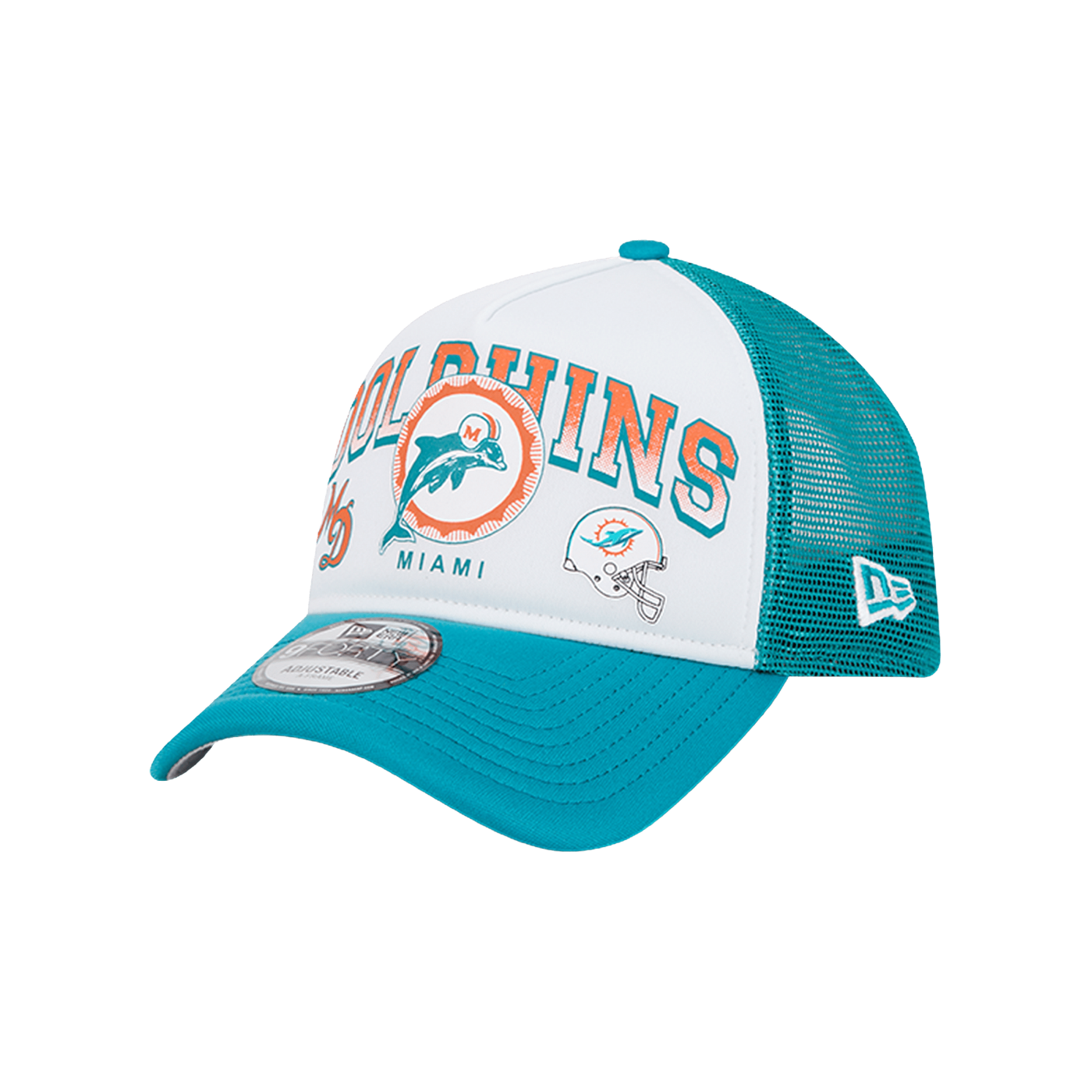 New Era Miami Dolphins Cap Grau