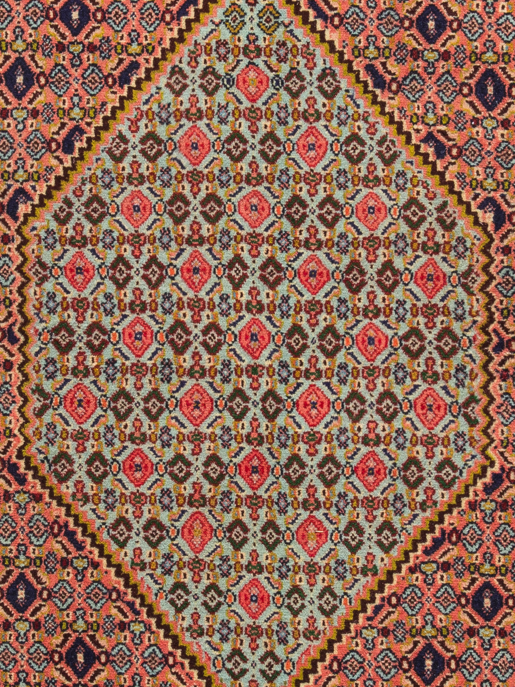 Senneh ca. 165 x 254 cm, Unikat / Einzelstück