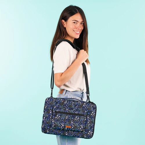 Downtown Miami 13/14 inch blue laptop sleeve