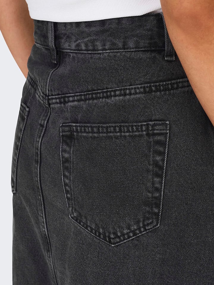 ONLY Jeansrock in Anthrazit günstig kaufen