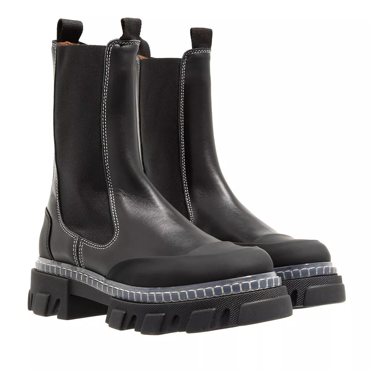 GANNI Stiefeletten schwarz Chelsea Boot
